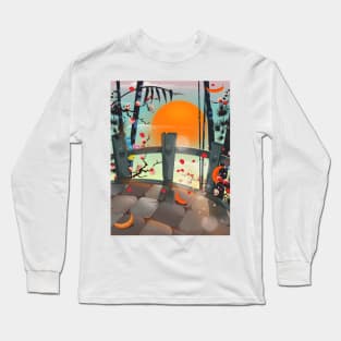 Japanese Garden Long Sleeve T-Shirt